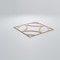 Ekena Millwork Large Crosby Decorative Fretwork Wood Wall Panels, Alder, 23 3/8"W x 23 3/8"H x 3/8"T WALW24X24X0375CROAL - alternate 4